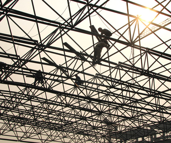 彭州厂房网架安装