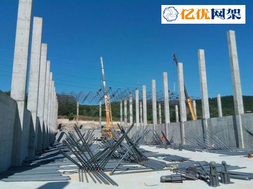 彭州料棚网架设计